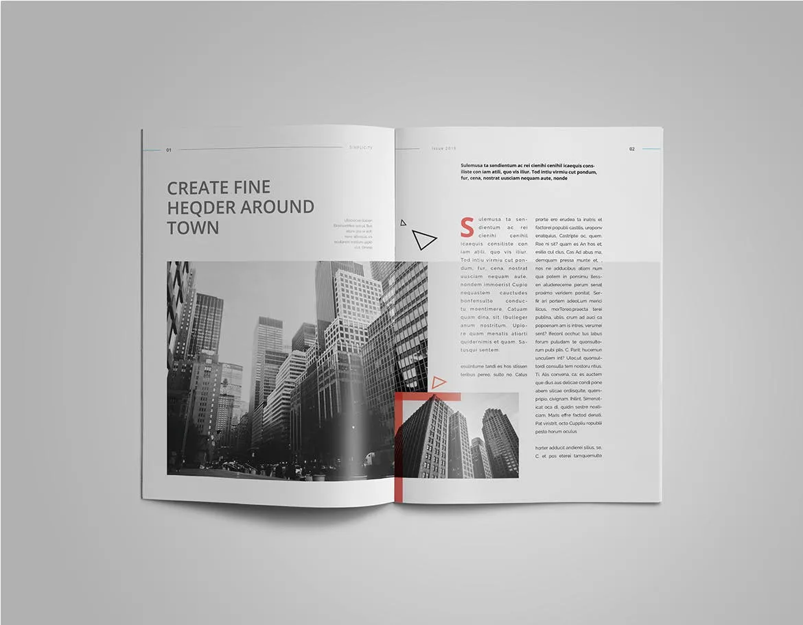 职场/人力资源主题素材库精选杂志排版设计模板 Lastjob | Magazine Template插图(3)