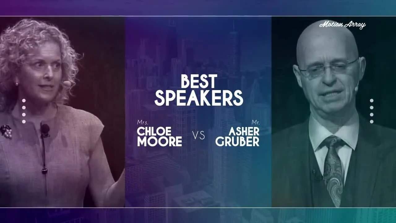 公司事件介绍宣传片头像素设计精选AE模板