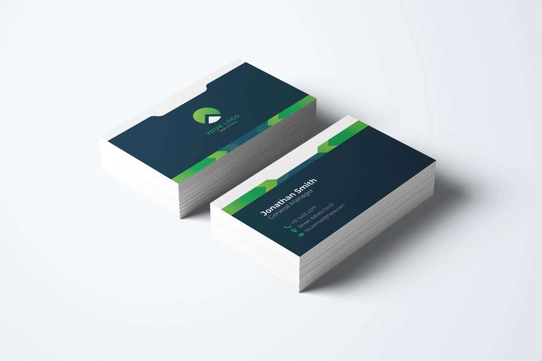 创意设计公司/工作室企业像素设计精选名片模板v64 Business Card Template.v64