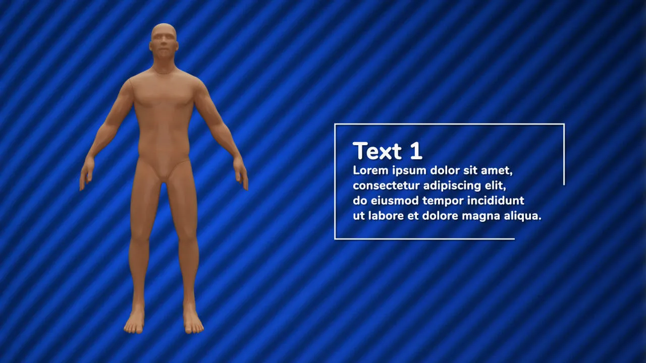 独特新颖创意的人体指针像素设计精选AE模板