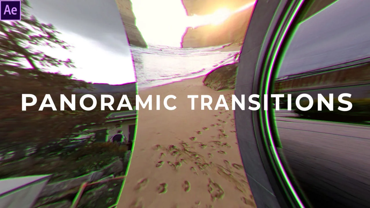 13个全景过渡像素设计精选AE模板