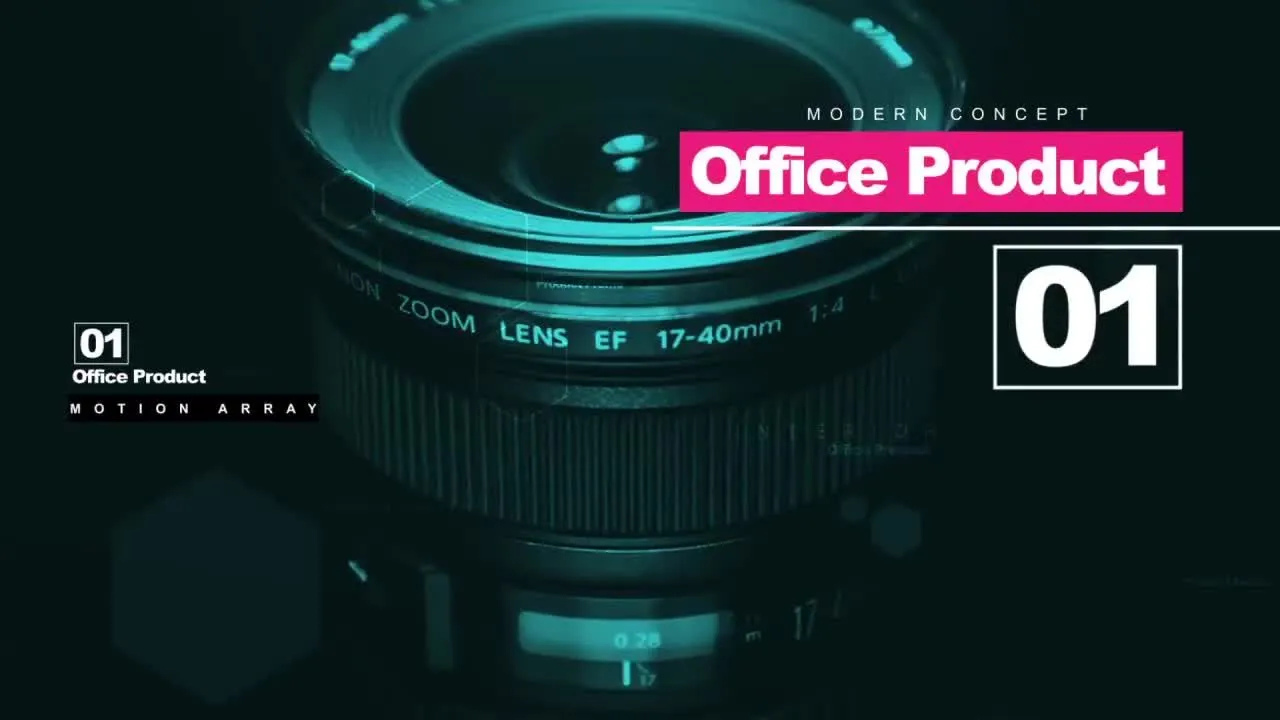 动态动画叠加效果简要介绍和产品推广像素设计精选AE模板