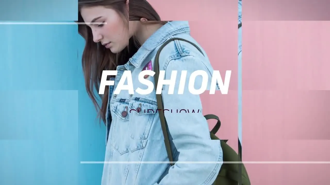 快速时装广告促销幻灯片像素设计精选AE模板