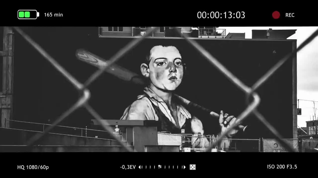 信号干扰动画特效视频开场AE模版