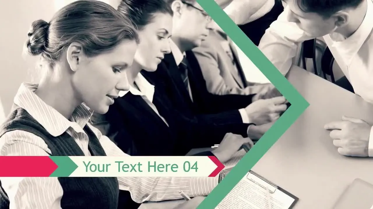 箭头推送After Effects模板