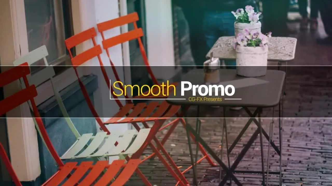 平滑促销像素设计精选AE模板