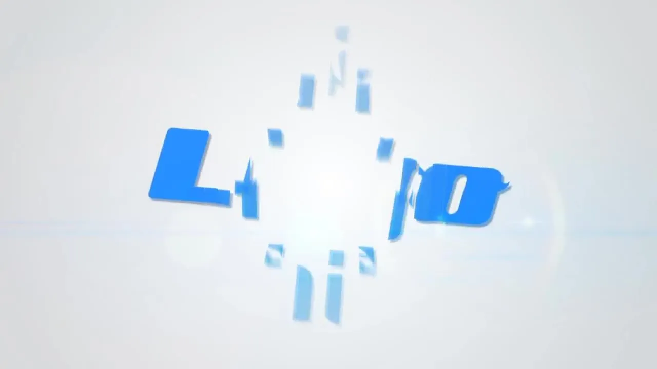 徽标转场像素设计精选AE模板