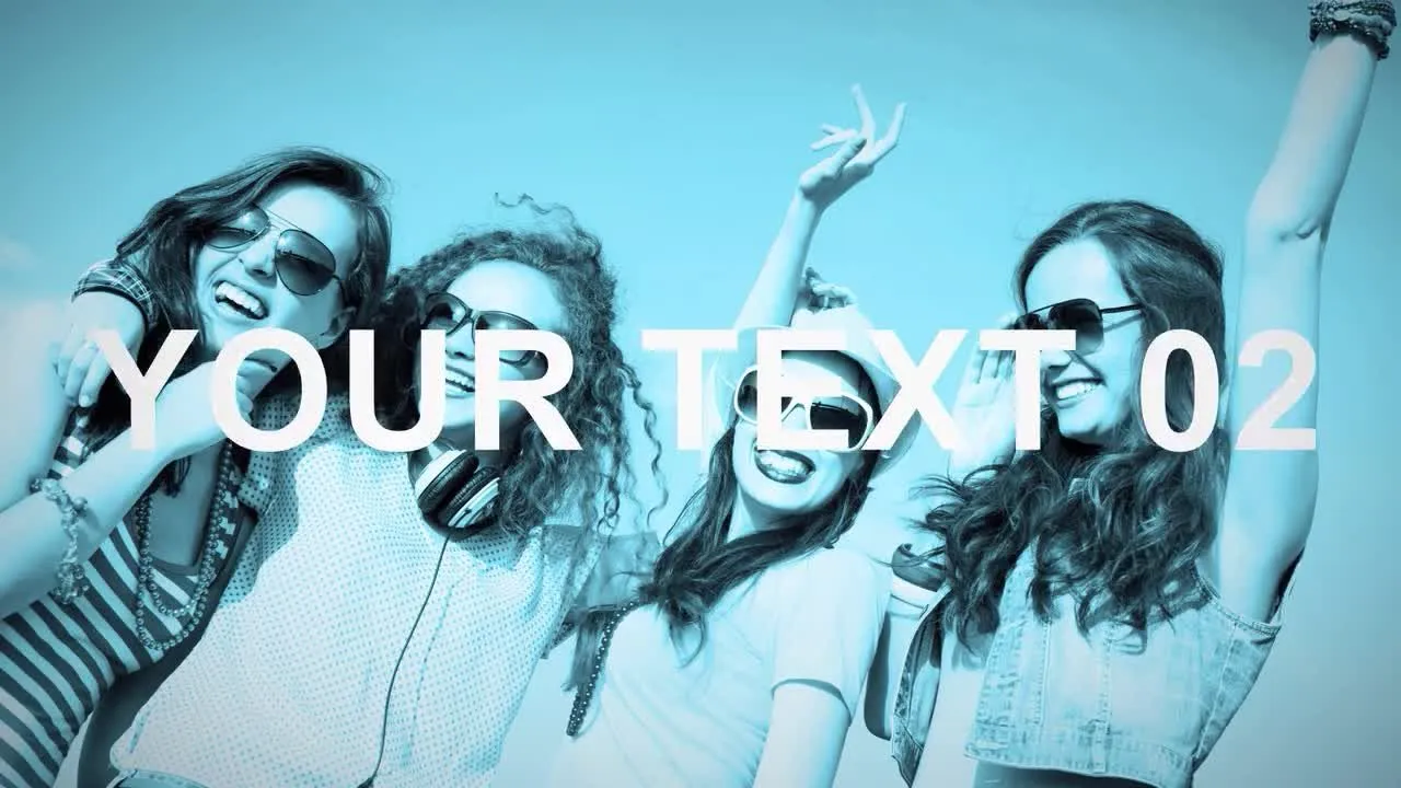 快速滑动视频拍摄像素设计精选AE模板