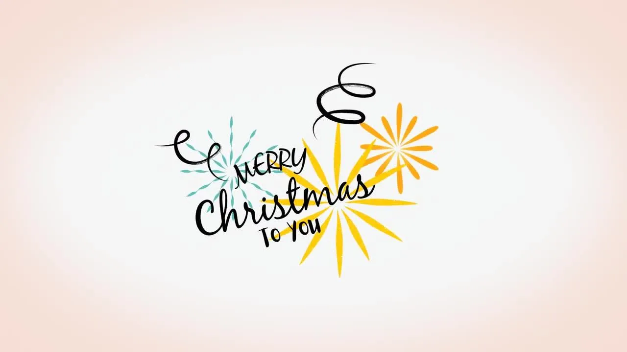 新圣诞派对标题像素设计精选AE模板