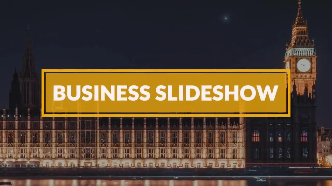 商务演示幻灯片像素设计精选AE模板