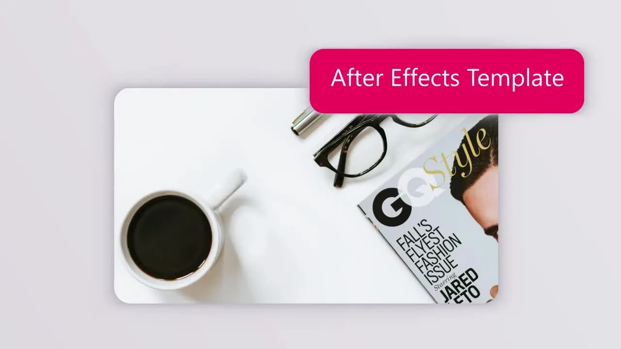 时尚开瓶器动态动画像素设计精选AE模板