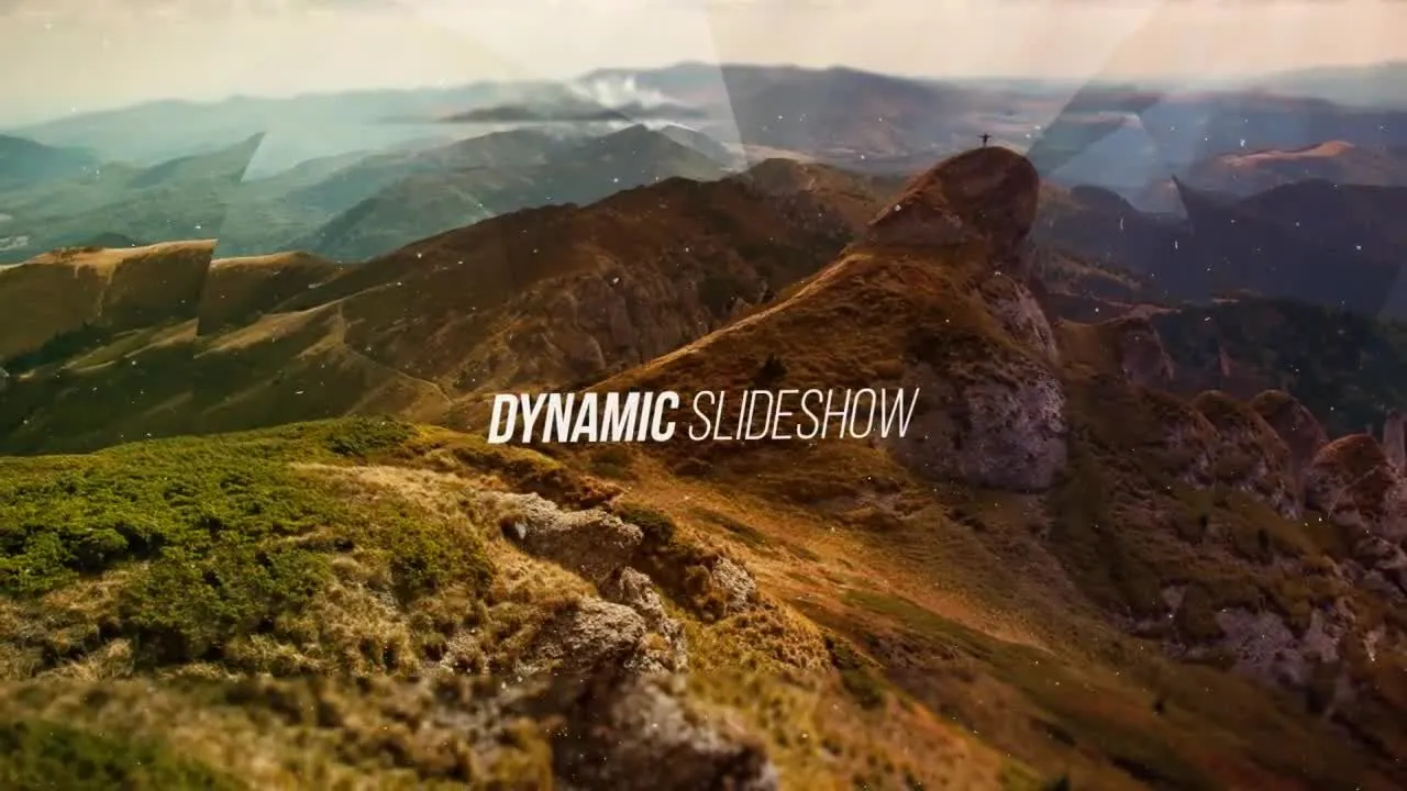 动态幻灯片漂亮图片像素设计精选AE模板