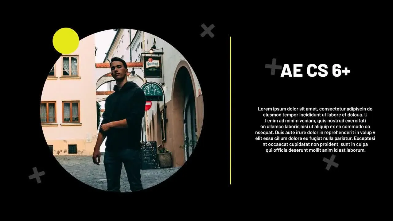 动态介绍幻灯片过渡效果像素设计精选AE模板