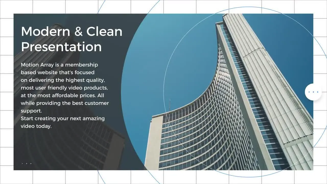 美观简约设计的现代演示文稿像素设计精选AE模板