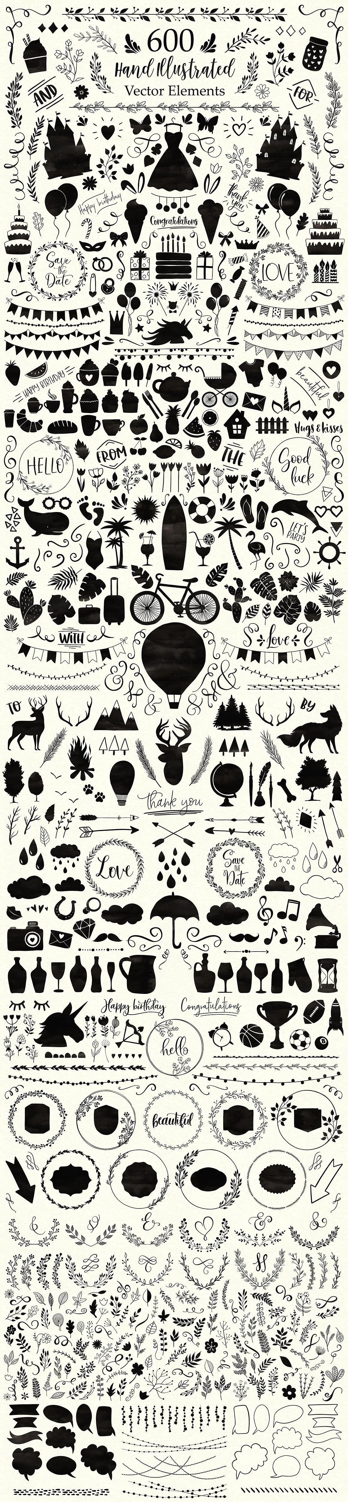 素材库下午茶：手工打造漂亮华丽的水彩和金属盒纹理下载 2.41GB[psd,png,als]插图(1)