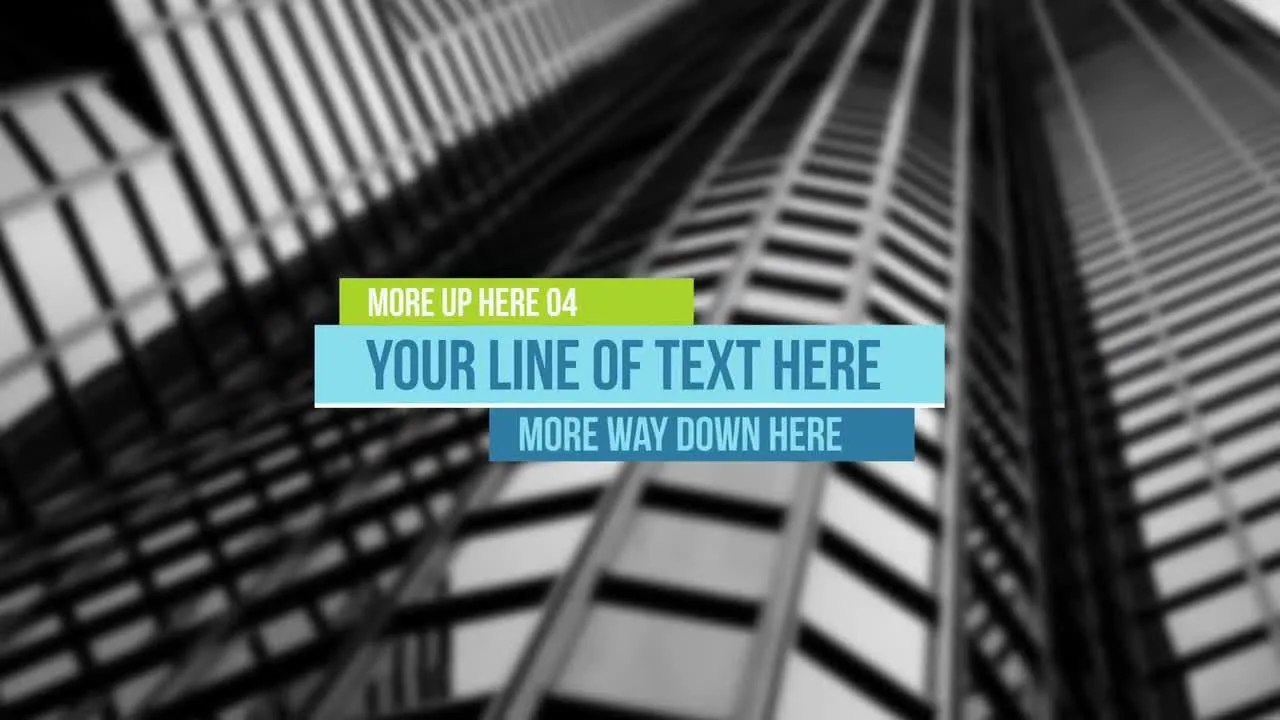 5个独特的标题动画像素设计精选AE模板