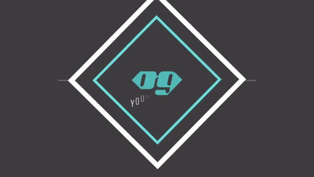 简单的徽标创建像素设计精选AE模板