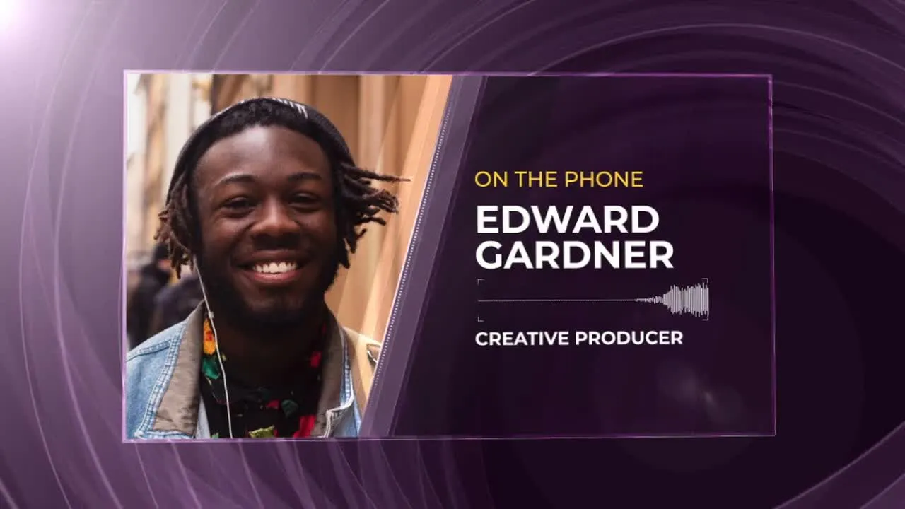 炫酷的创意动画电话面试像素设计精选AE模板