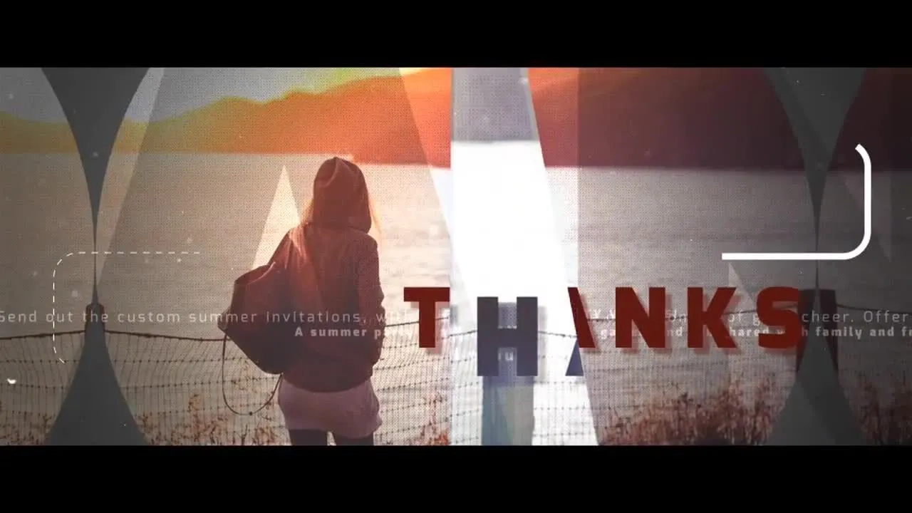 动态宣传幻灯片像素设计精选AE模板