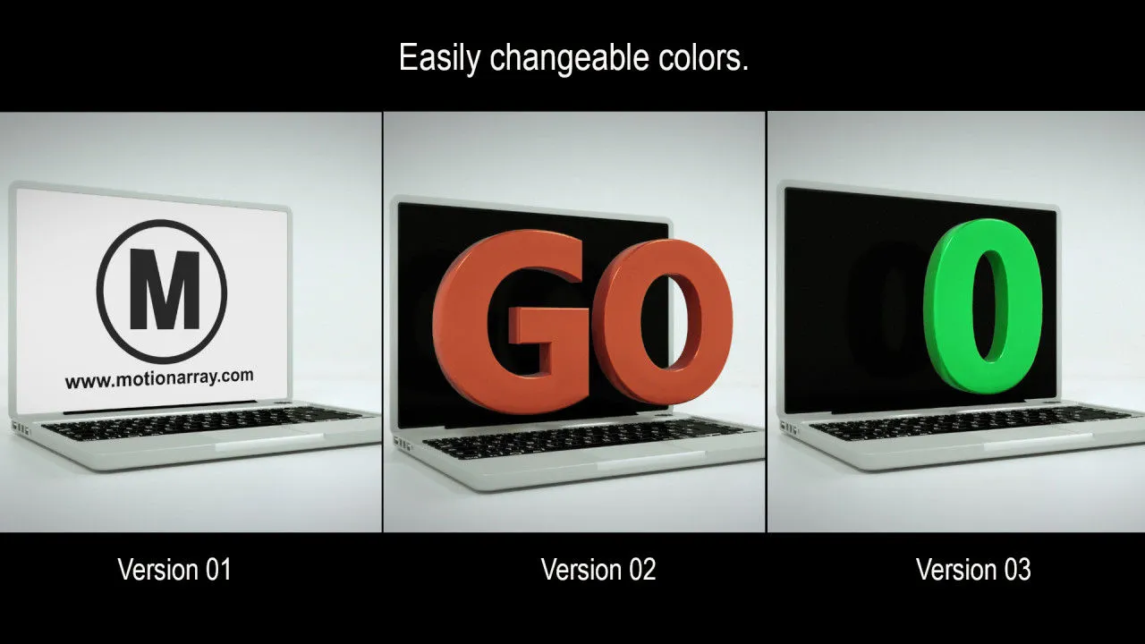 3D笔记本倒计时动画像素设计精选AE模板