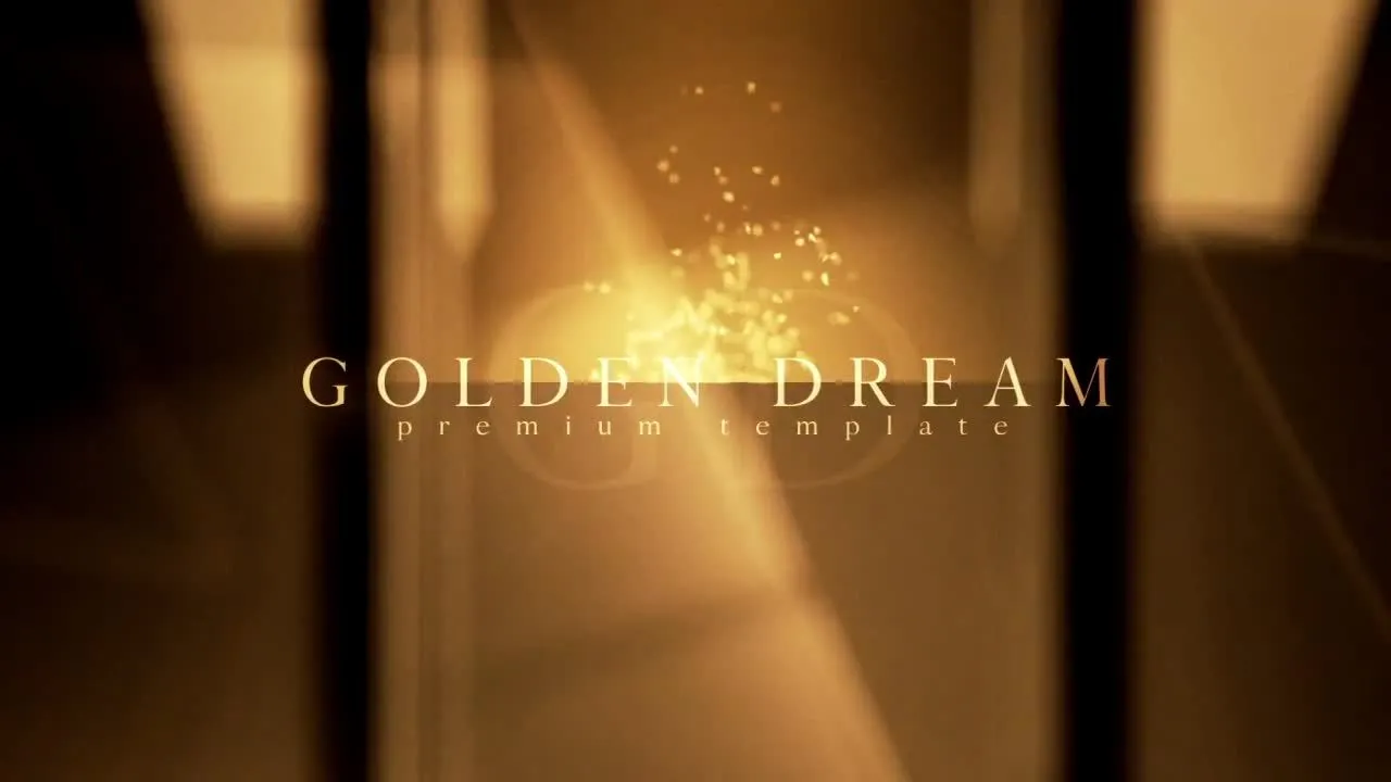 缓慢且带有电影效果开场的像素设计精选AE模板