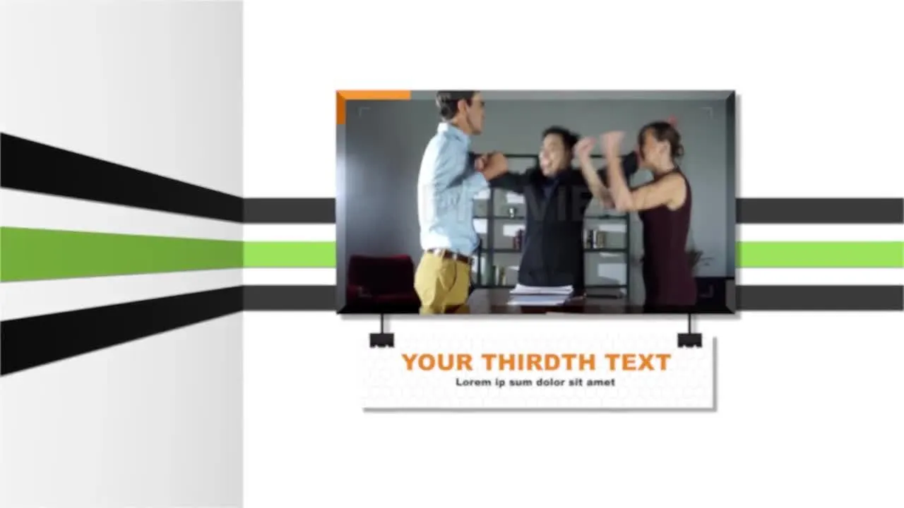 干净清晰创意的企业幻灯片像素设计精选AE模板