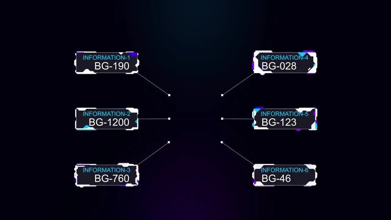 40组七彩炫光指引线标题特效像素设计精选AE模板