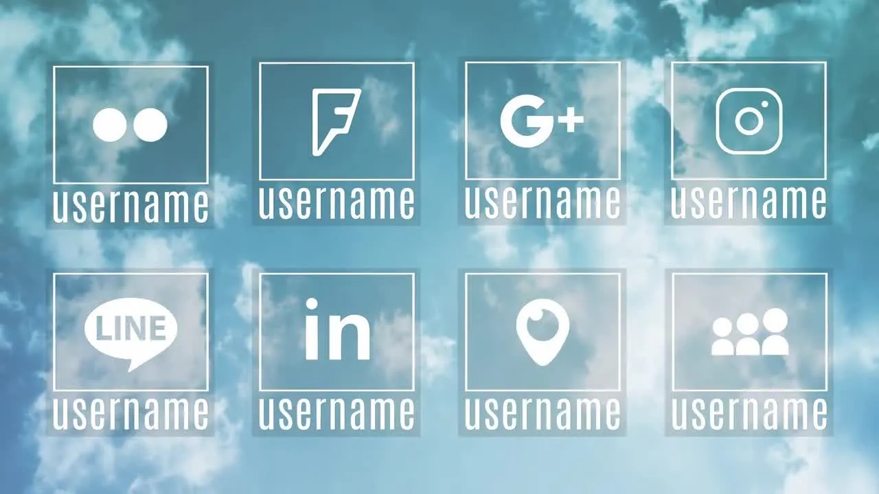 80种现代社交媒体下三分之一动画像素设计精选AE模板