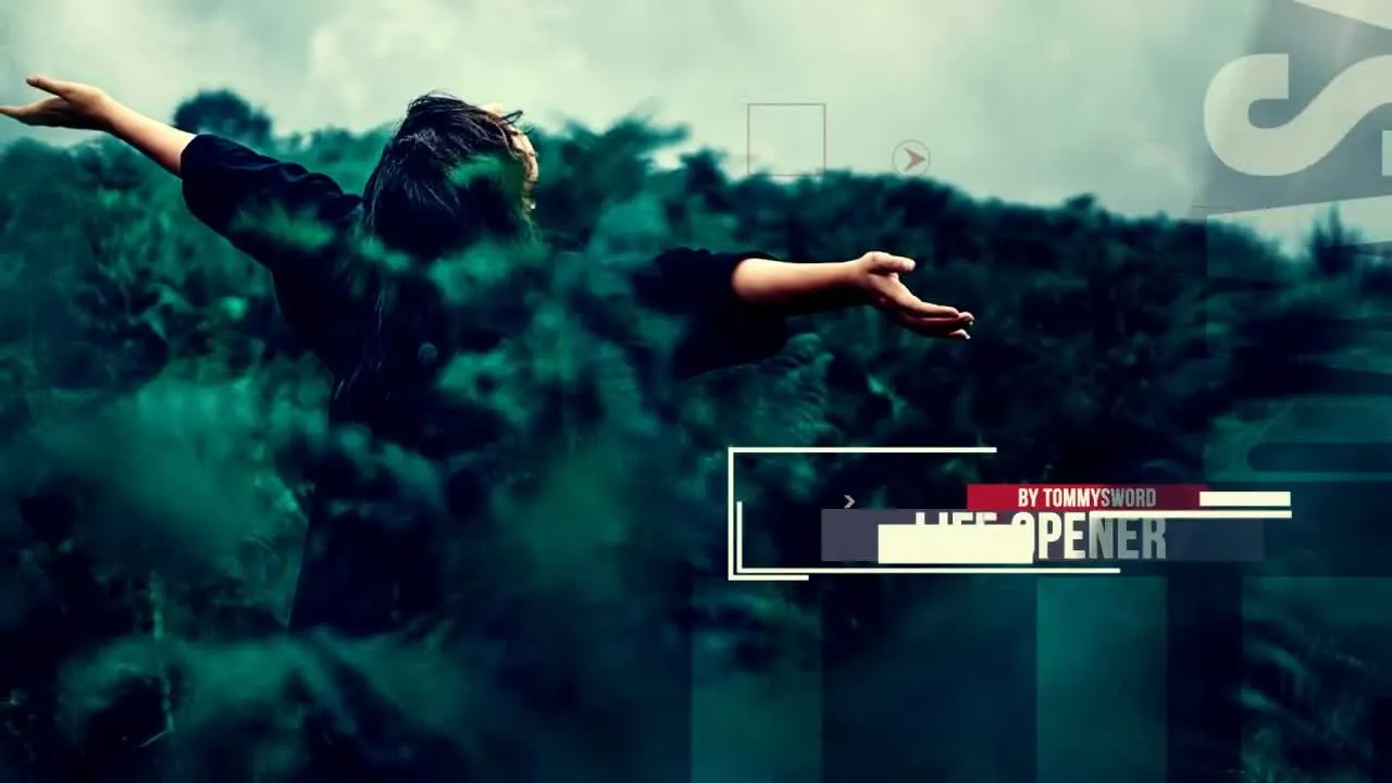 明亮简单时尚的动态动画像素设计精选AE模板