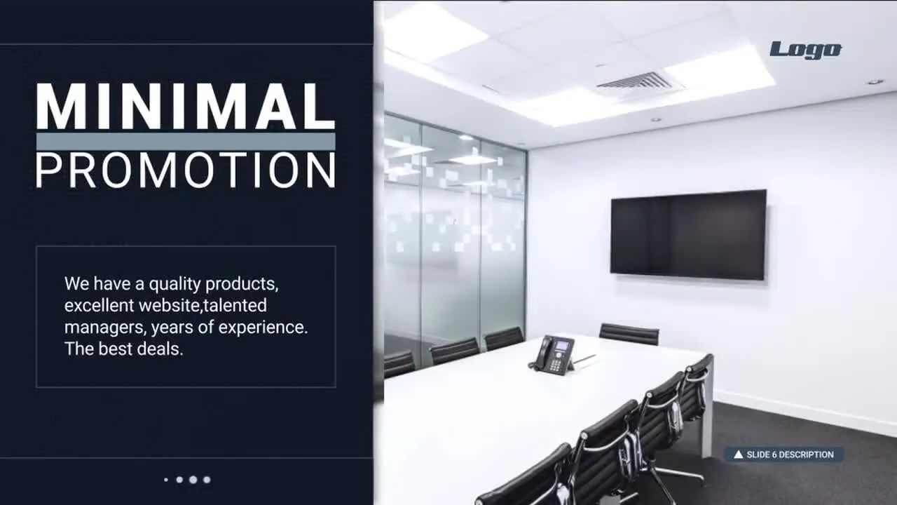 时尚的动画业务演示文稿像素设计精选AE模板