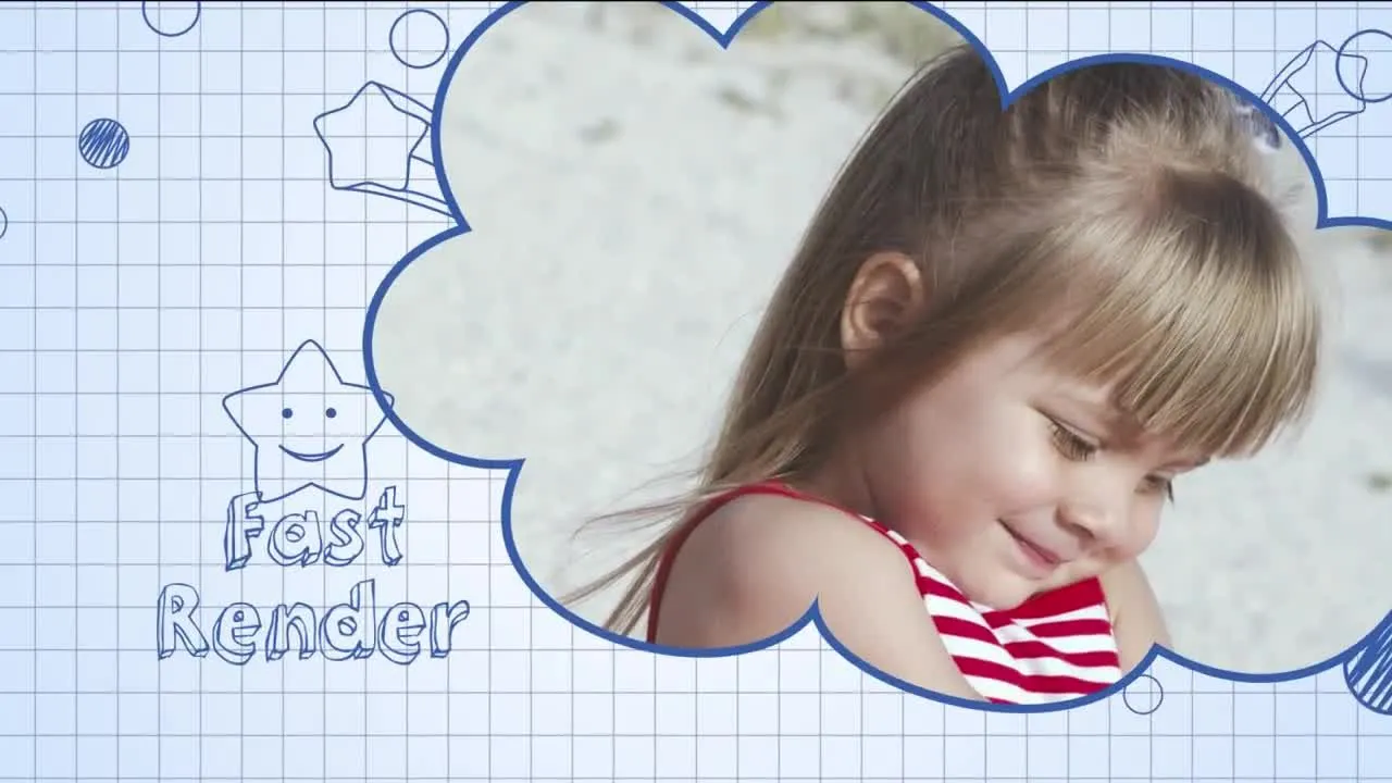 儿童电视节目ae模板