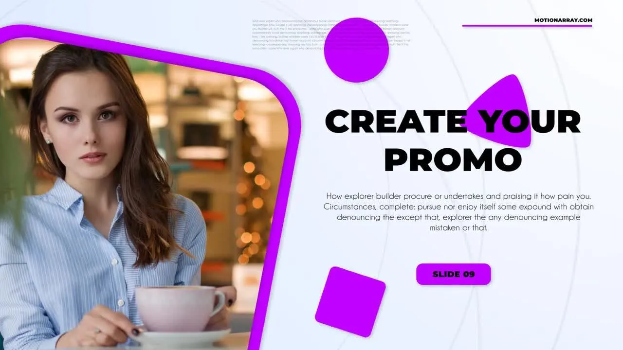 鲜艳的色彩企业像素设计精选AE模板