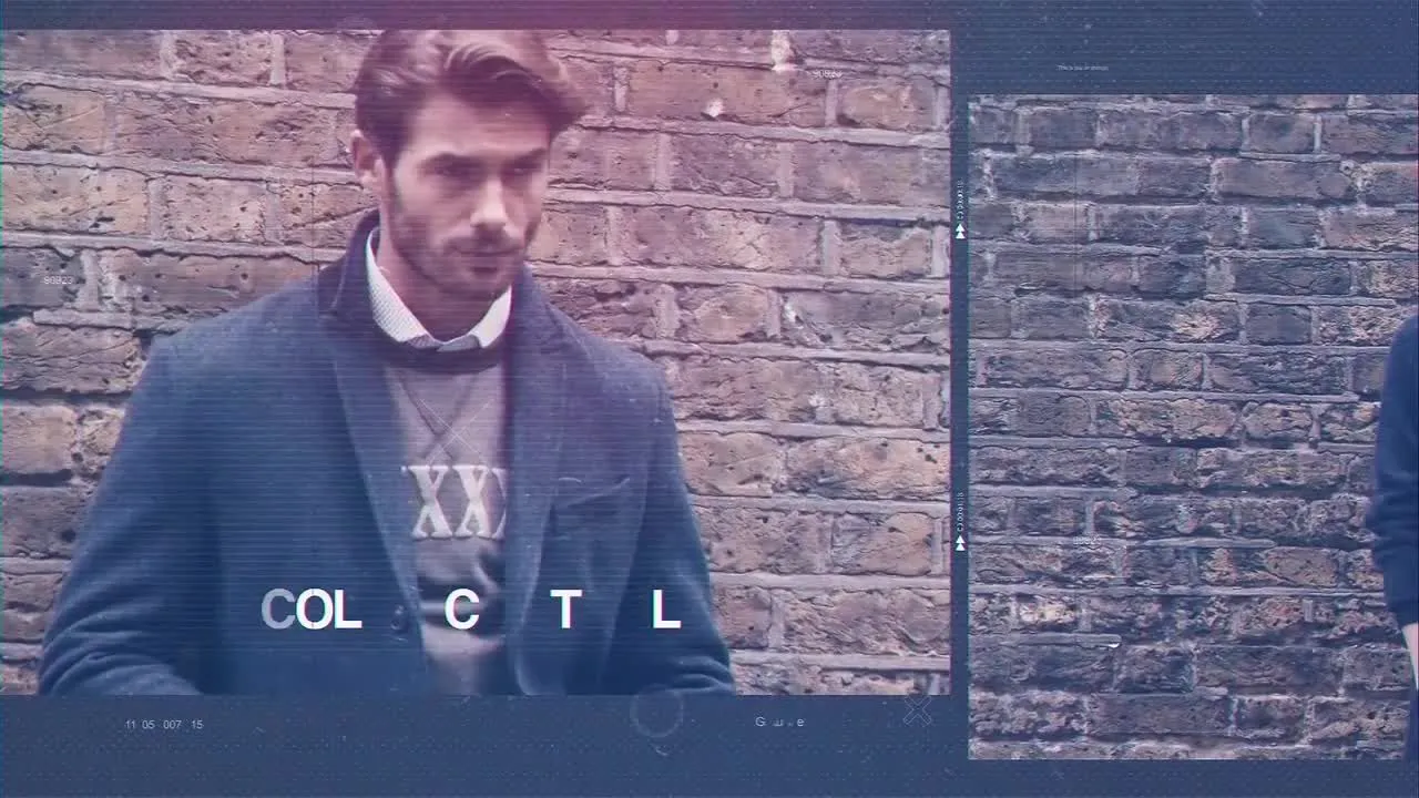 超级动态照片展示像素设计精选AE模板