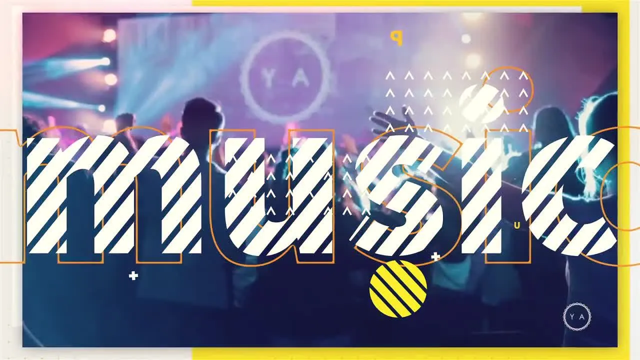 活动宣传介绍像素设计精选AE模板