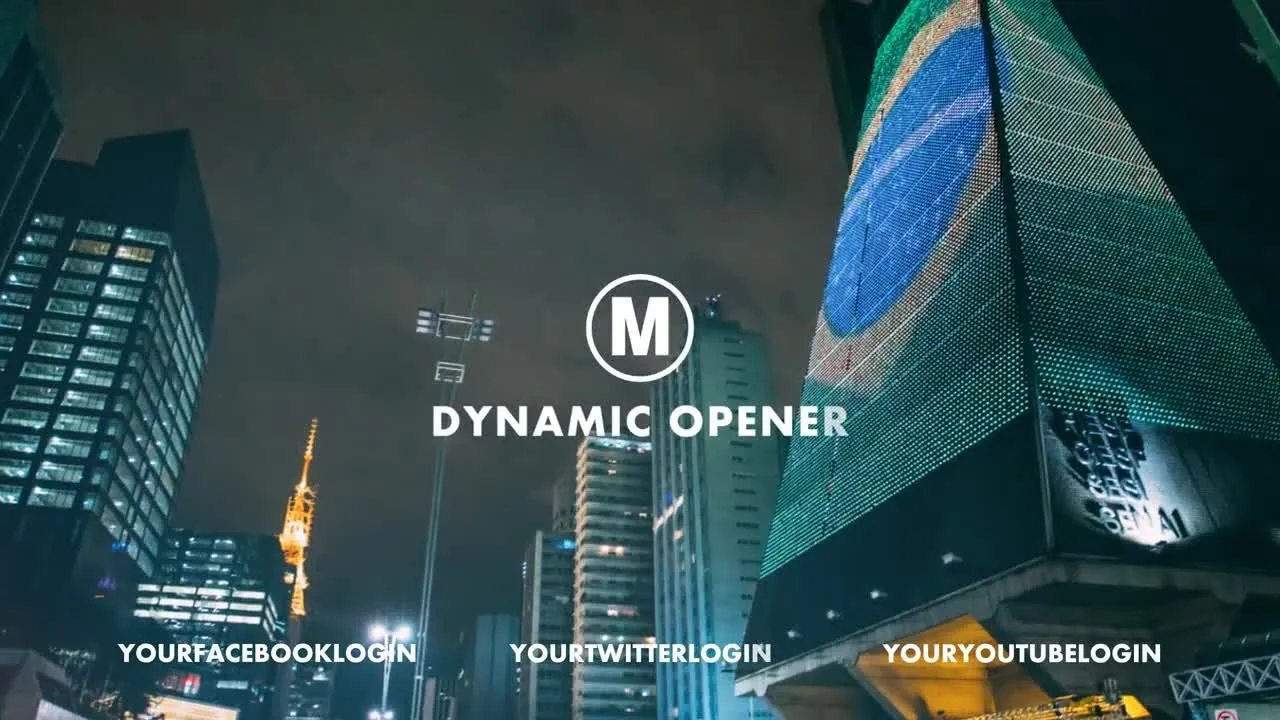 超现代设计的旅游度假文字动画过渡像素设计精选AE模板