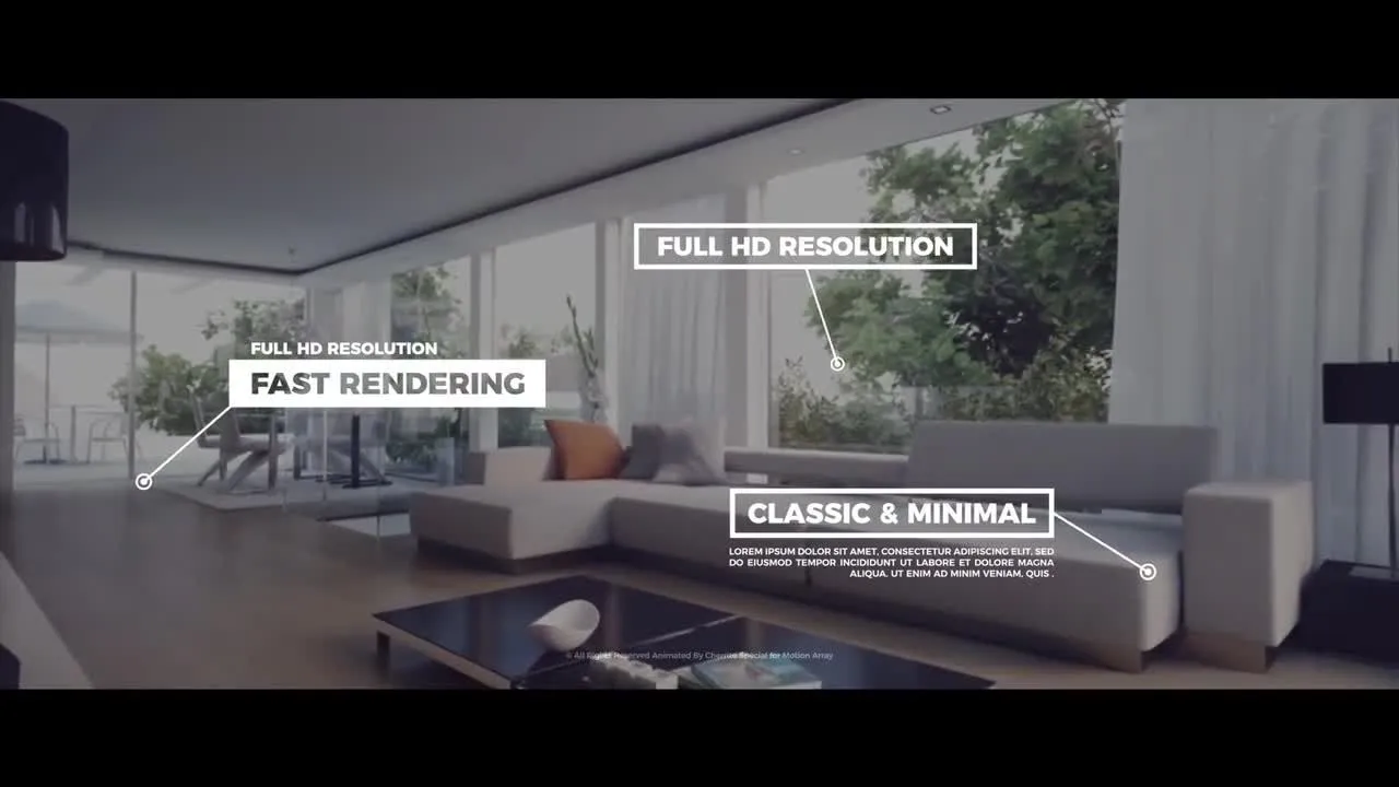 16个经典简洁的动画标注像素设计精选AE模板