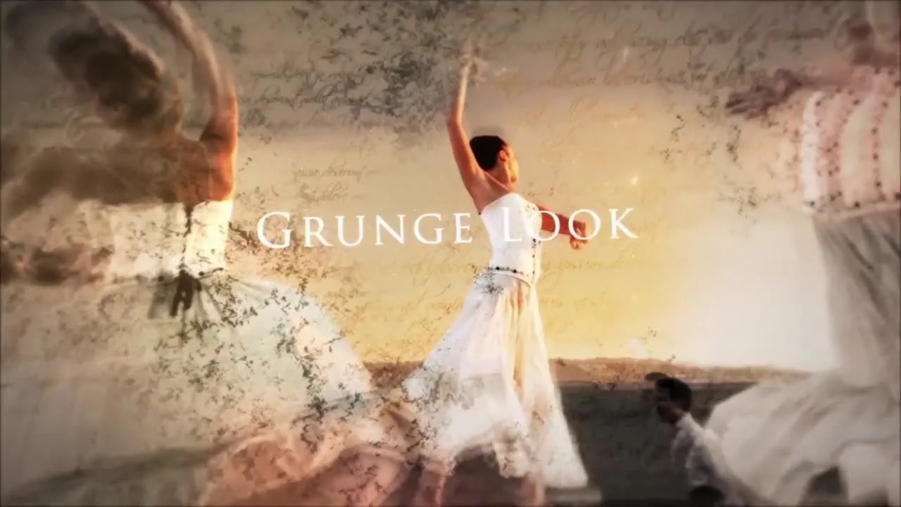 视差效果电影幻灯片像素设计精选AE模板