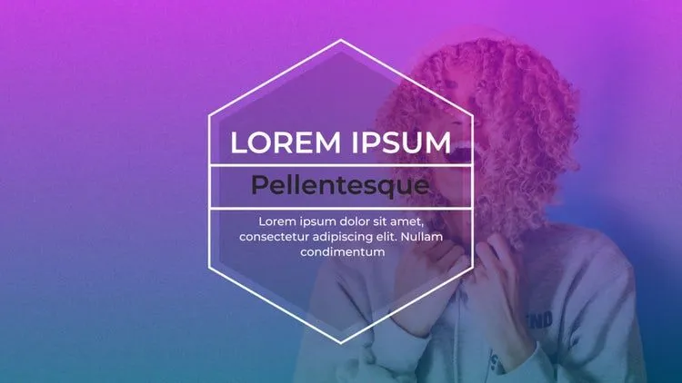 简洁的社交媒体标题ae模板