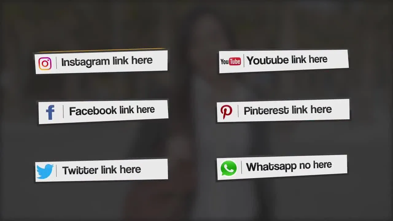 6个徽标显示像素设计精选AE模板