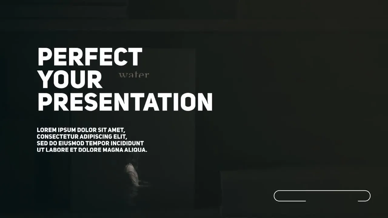 时尚动态演示文稿图文展示像素设计精选AE模板