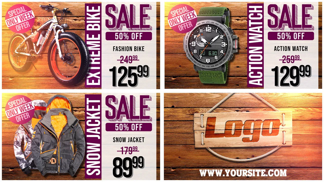 现代过渡效果极限销售像素设计精选AE模板