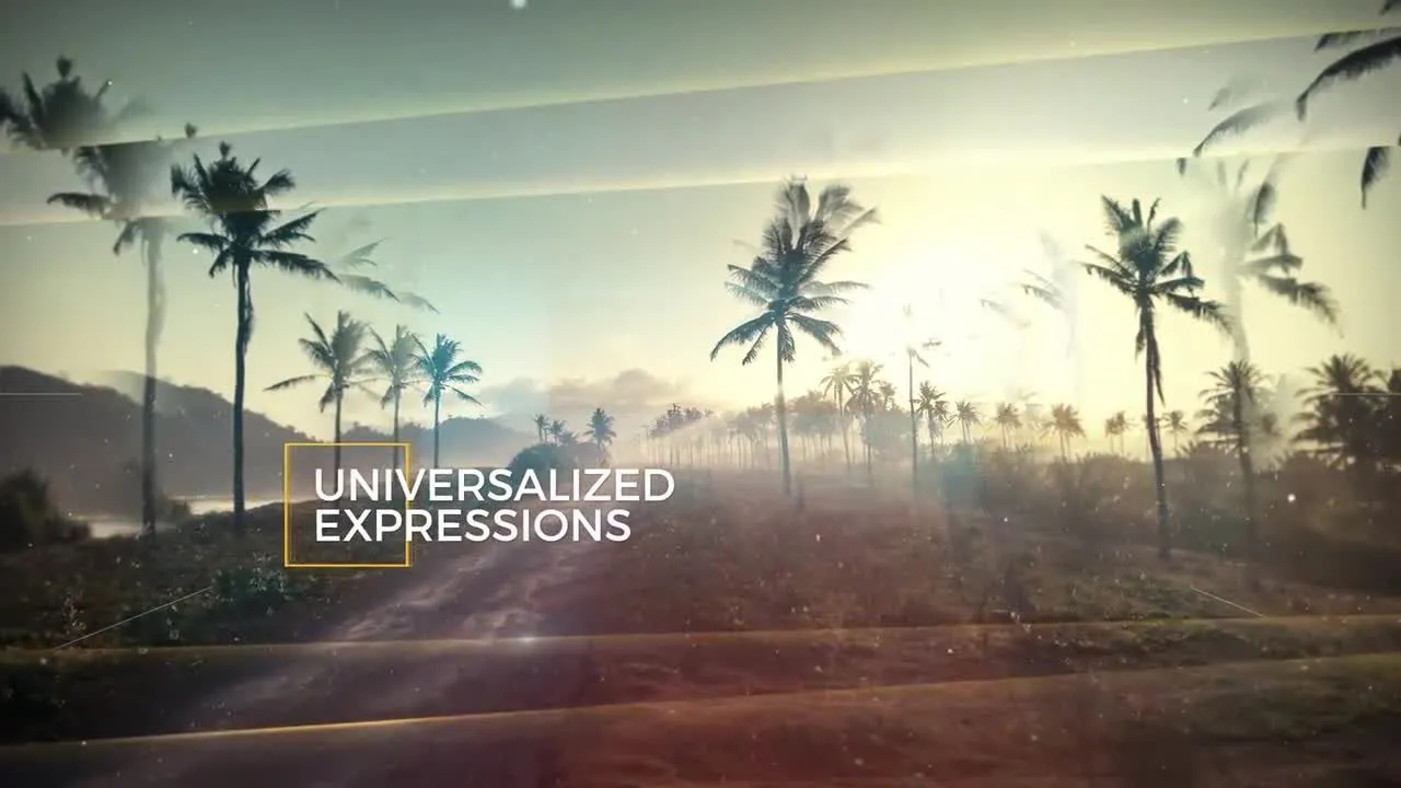 酷炫的照片旋转幻灯片转换像素设计精选AE模板