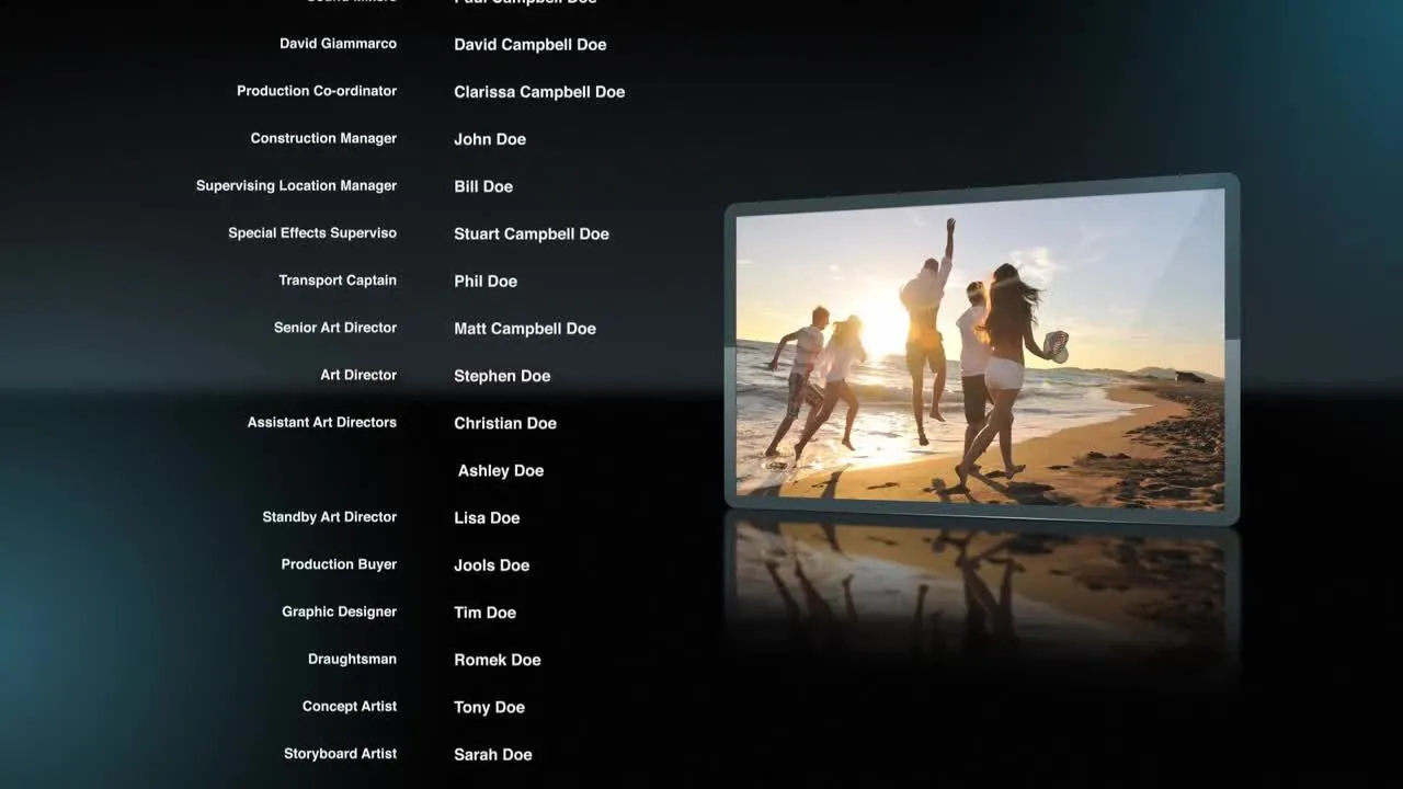 电影编辑像素设计精选AE模板