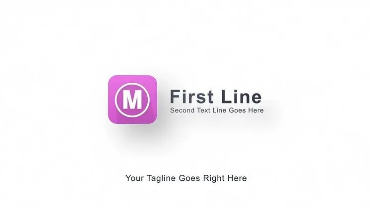 6个简洁现代的社交网络/媒体图标像素设计精选AE模板