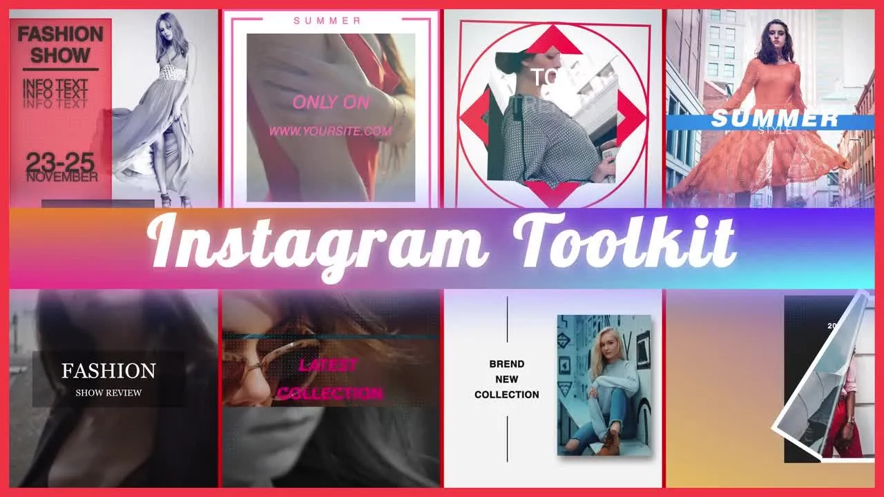 8个华丽创意产品介绍像素设计精选AE模板