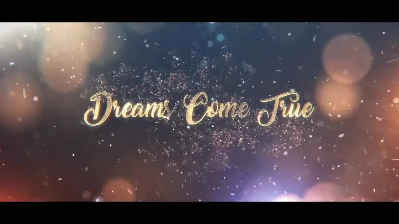 轻盈动感的圣诞节祝福文字动画像素设计精选AE模板