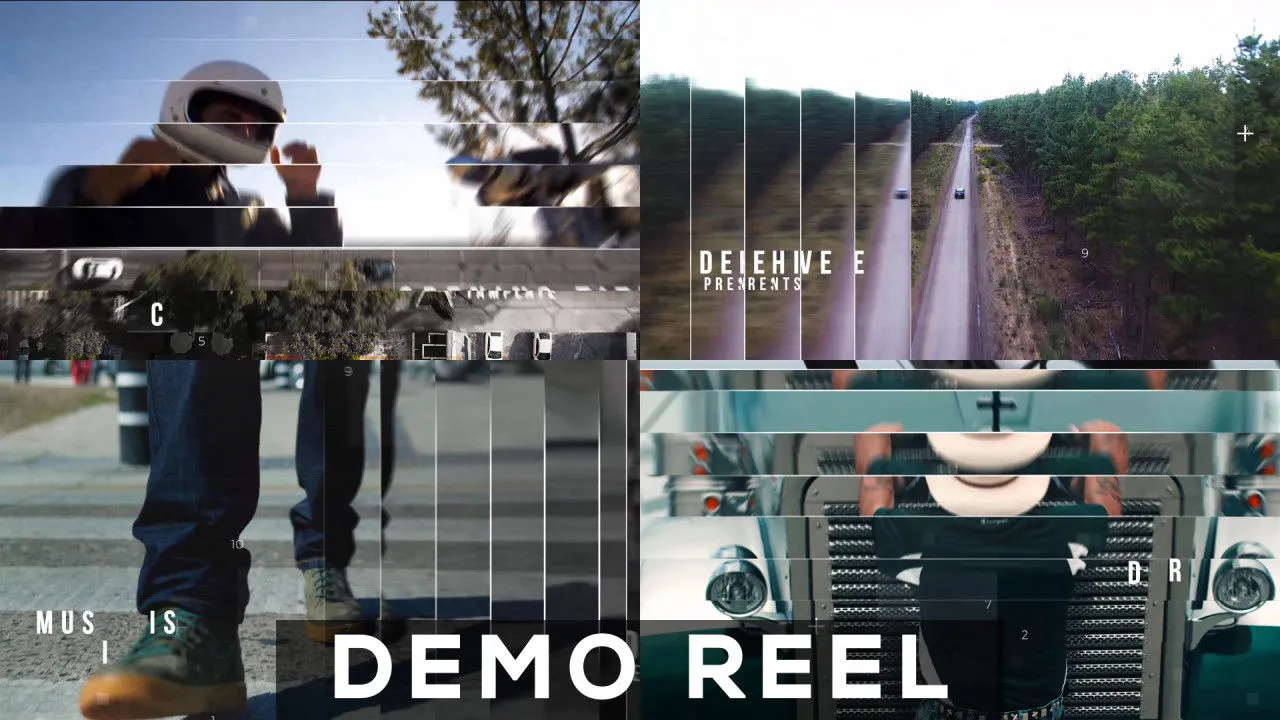 产品促销标题像素设计精选AE模板