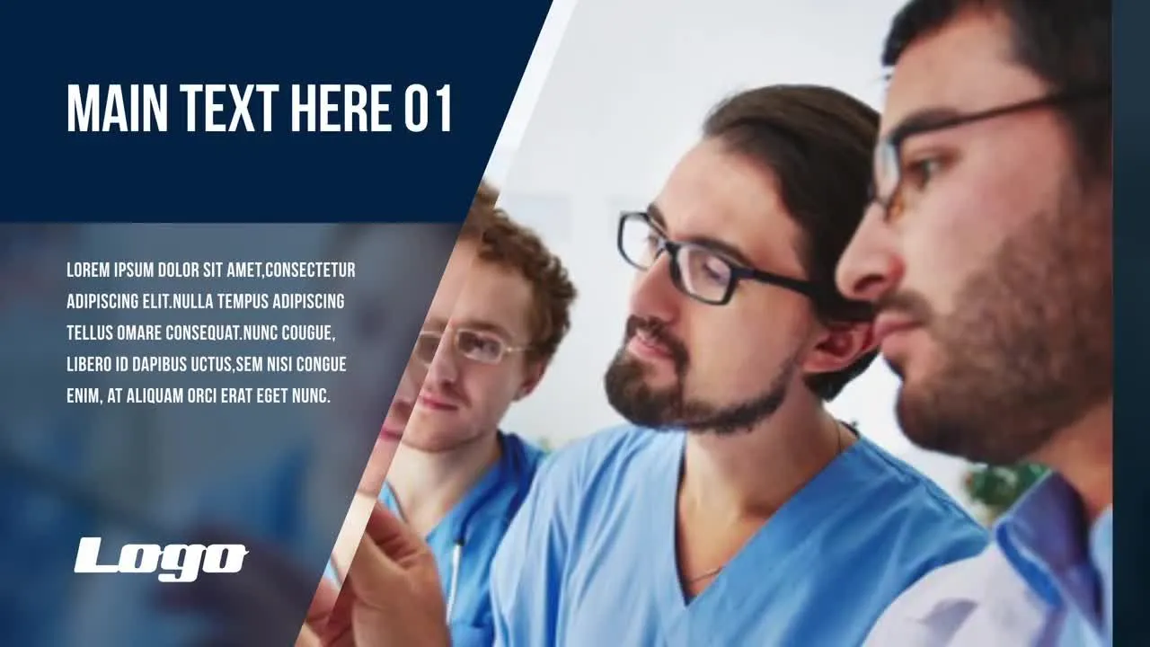 科技感公司企业宣传图文介绍展示像素设计精选AE模板