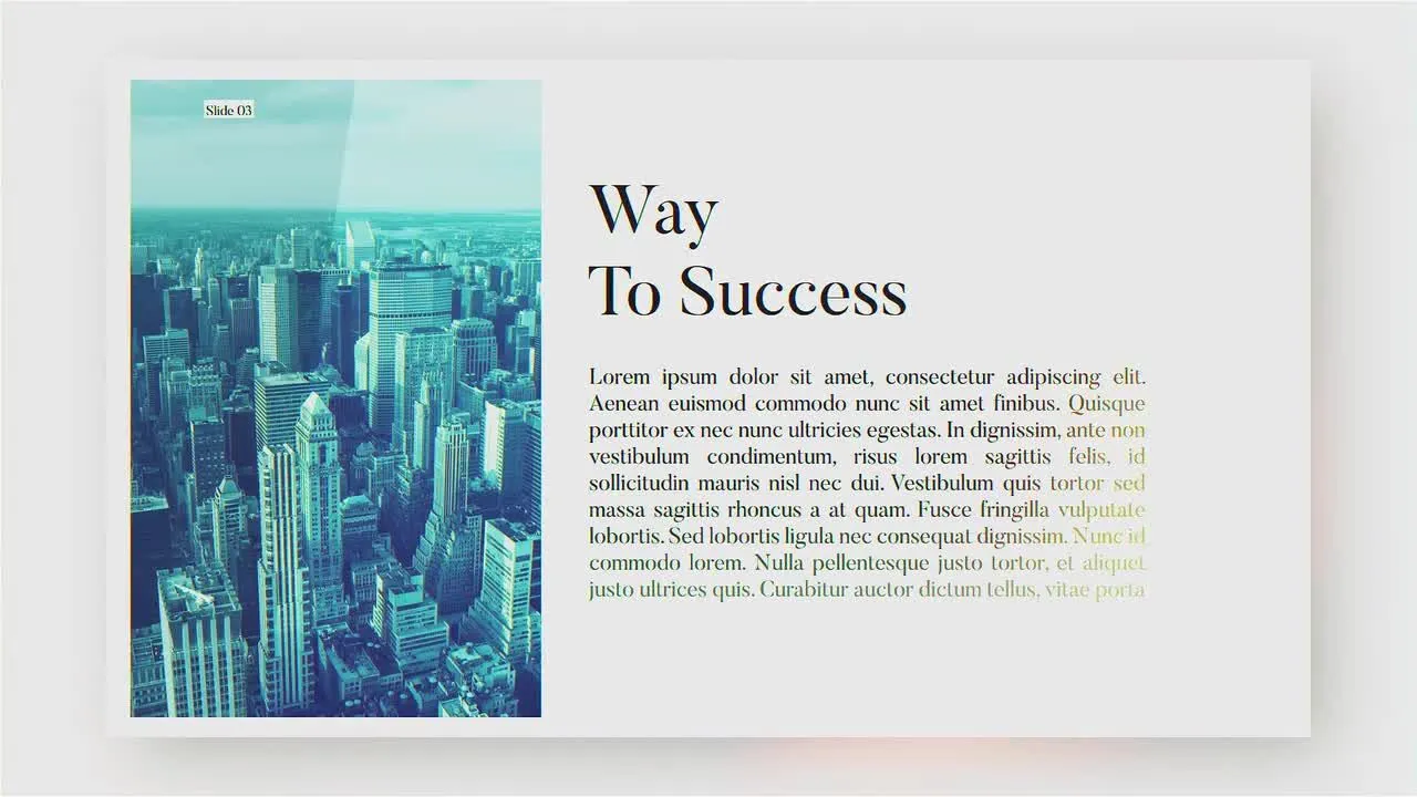 时尚商务演示像素设计精选AE模板