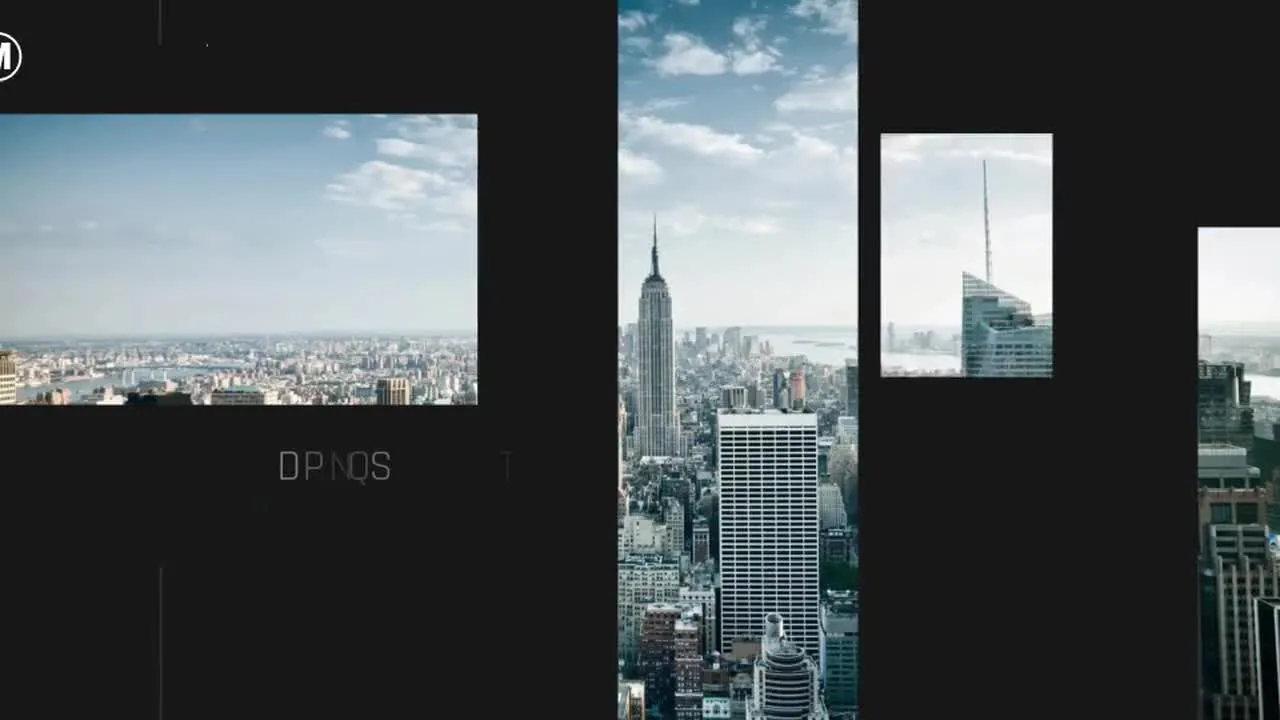 高级企业幻灯片放映像素设计精选AE模板